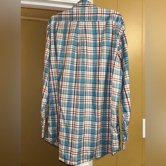 Classic Plaid Men's Button-Down Shirt - Picture 2 of 5